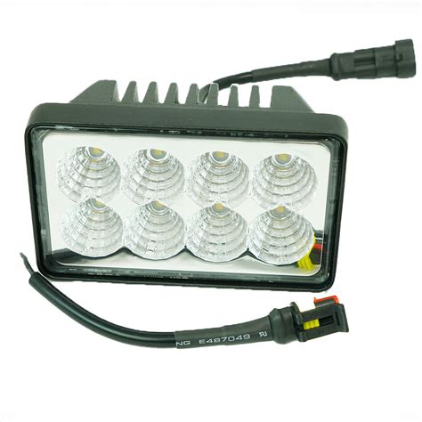 john deere 317 skid steer lights|John Deere Skid Steer LED Headlight .